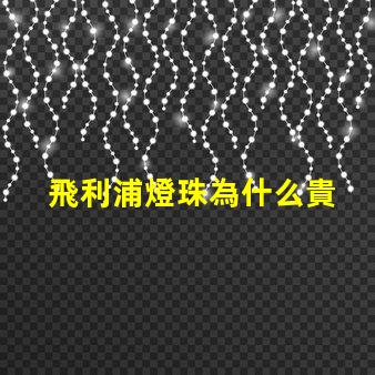 飛利浦燈珠為什么貴 飛利浦燈珠是什么品牌